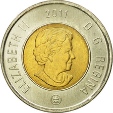 Coin, Canada, Elizabeth II, 2 Dollars, 2011, Royal Canadian Mint, Winnipeg