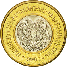 Coin, Armenia, 500 Dram, 2003, MS(63), Bi-Metallic, KM:97