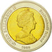 Coin, Saint Helena, 25 Pence, Crown, 2008, AU(55-58), Bi-Metallic