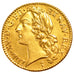 Francia, Louis XV, Louis d'or au bandeau, Louis d'Or, 1748, Lille, BB+, Oro,...