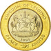Coin, Lesotho, Moshoeshoe II, 50th Anniversary of the United Nations, 5 Maloti