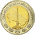 Coin, Turkmanistan, 2 Manat, 2010, AU(55-58), Bi-Metallic, KM:104