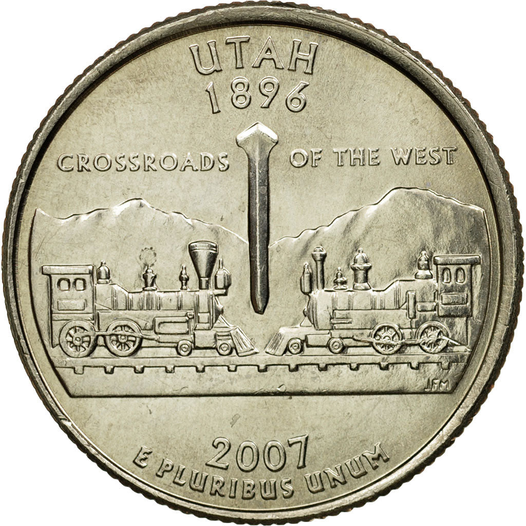 Coin, United States, Quarter, 2007, U.S. Mint, Philadelphia, MS(63)