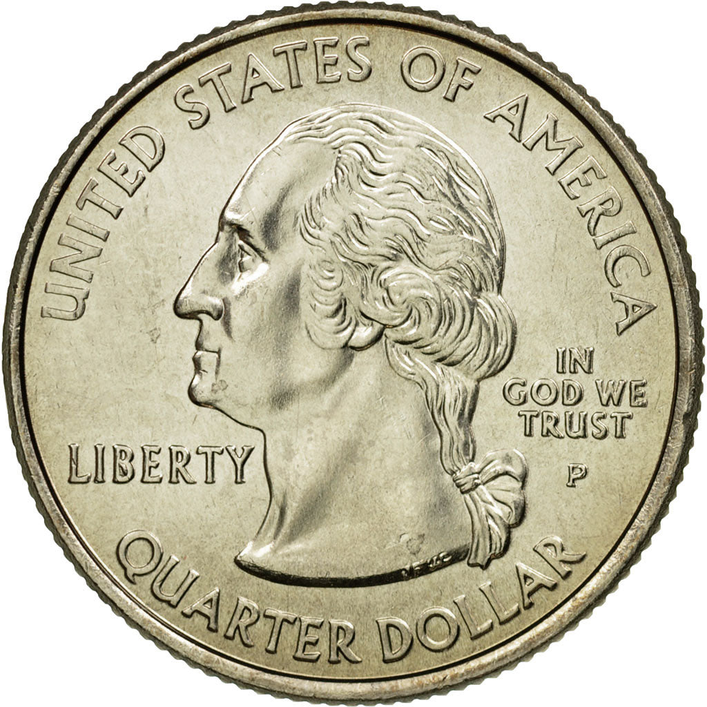 Coin, United States, Quarter, 2007, U.S. Mint, Philadelphia, MS(63)