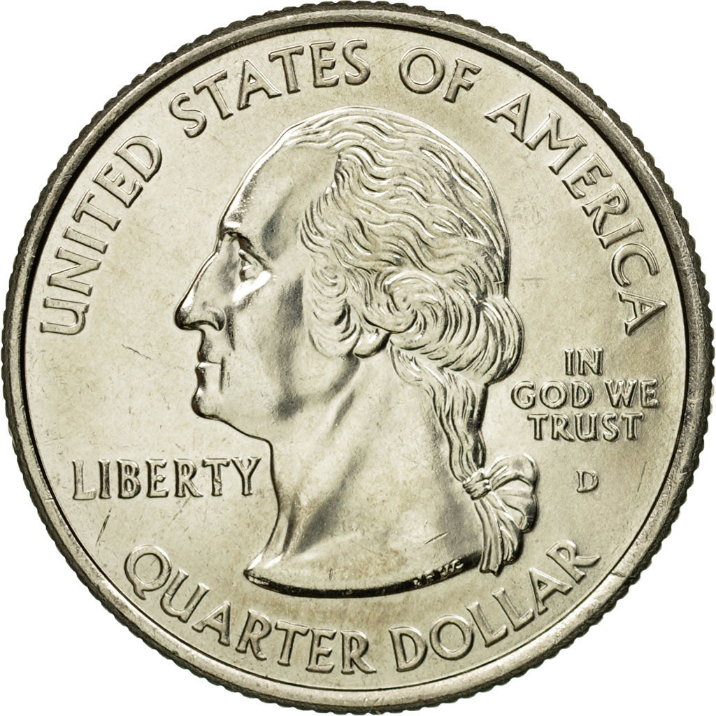 Coin, United States, Quarter, 2008, U.S. Mint, Denver, MS(63), Copper-Nickel