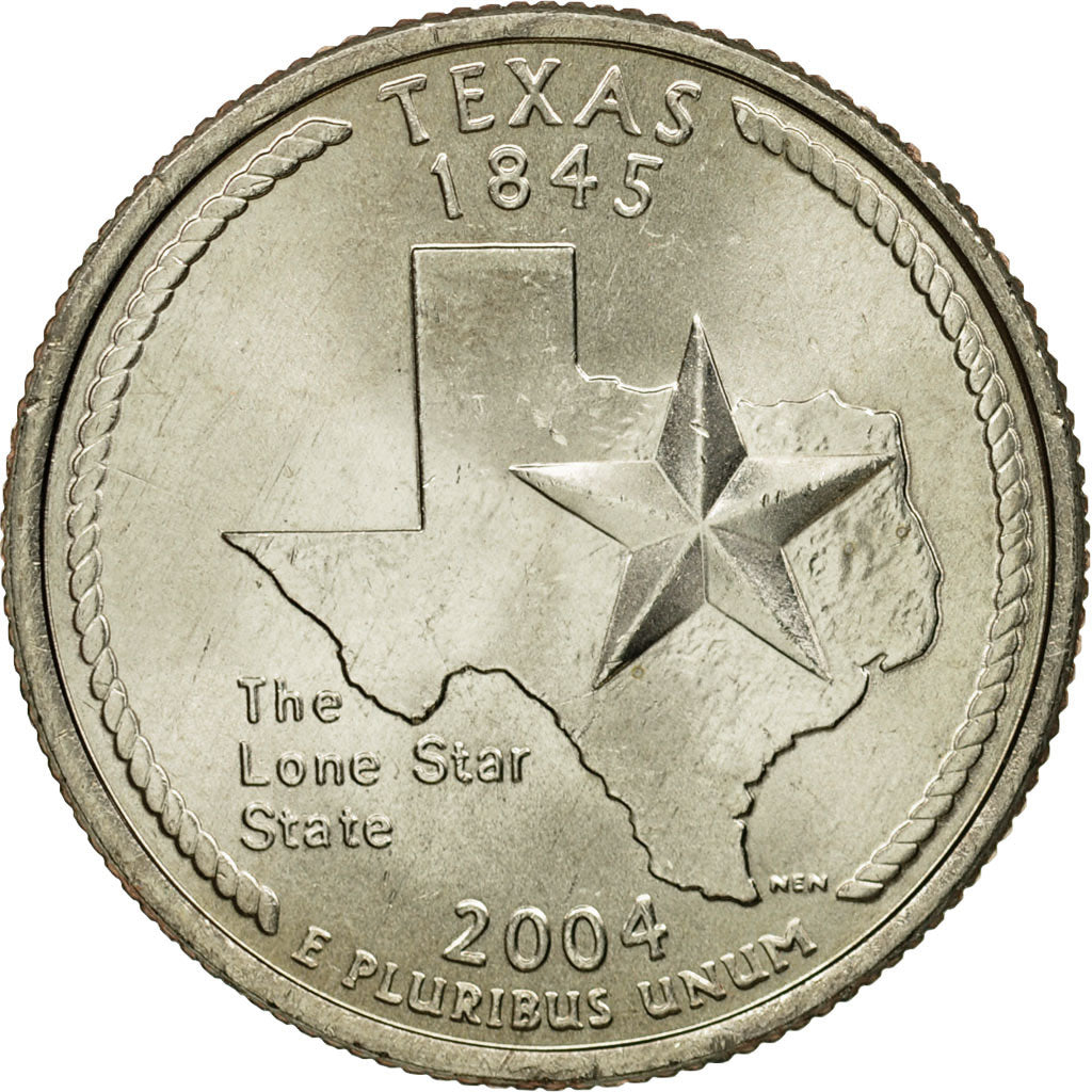 Coin, United States, Quarter, 2004, U.S. Mint, Philadelphia, MS(63)