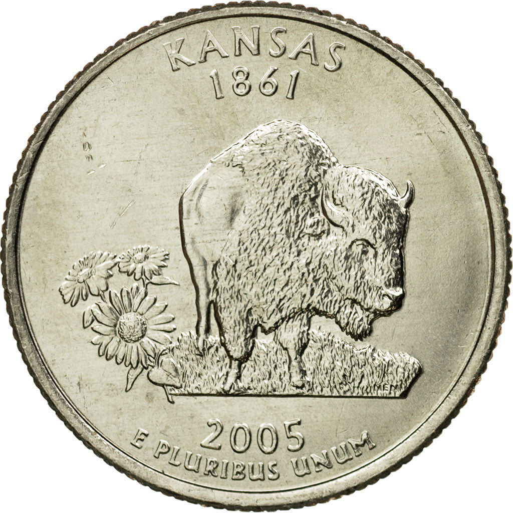 Munten, Verenigde Staten, Quarter, 2005, U.S. Mint, Denver, PR, Copper-Nickel