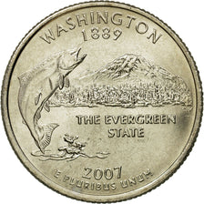 Coin, United States, Quarter, 2007, U.S. Mint, Philadelphia, MS(63)