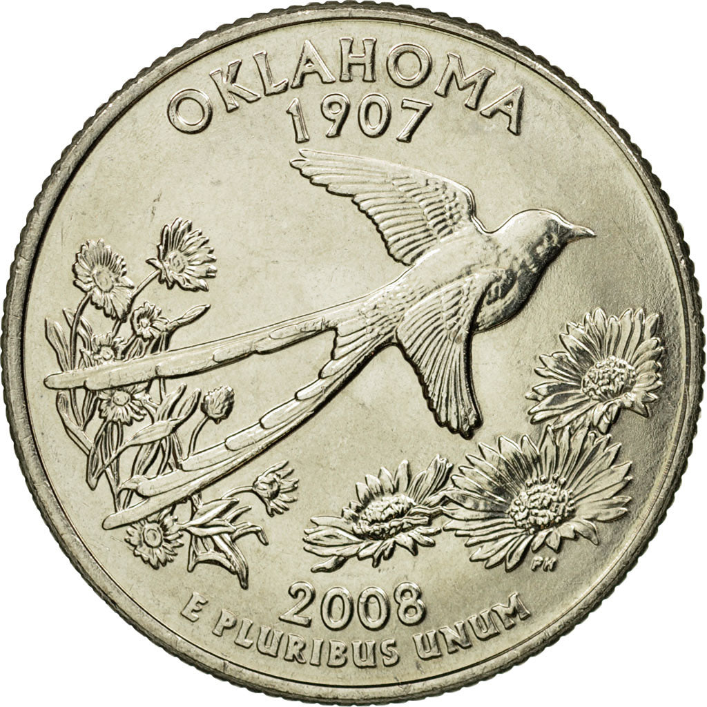Coin, United States, Quarter, 2008, U.S. Mint, Denver, MS(63), Copper-Nickel
