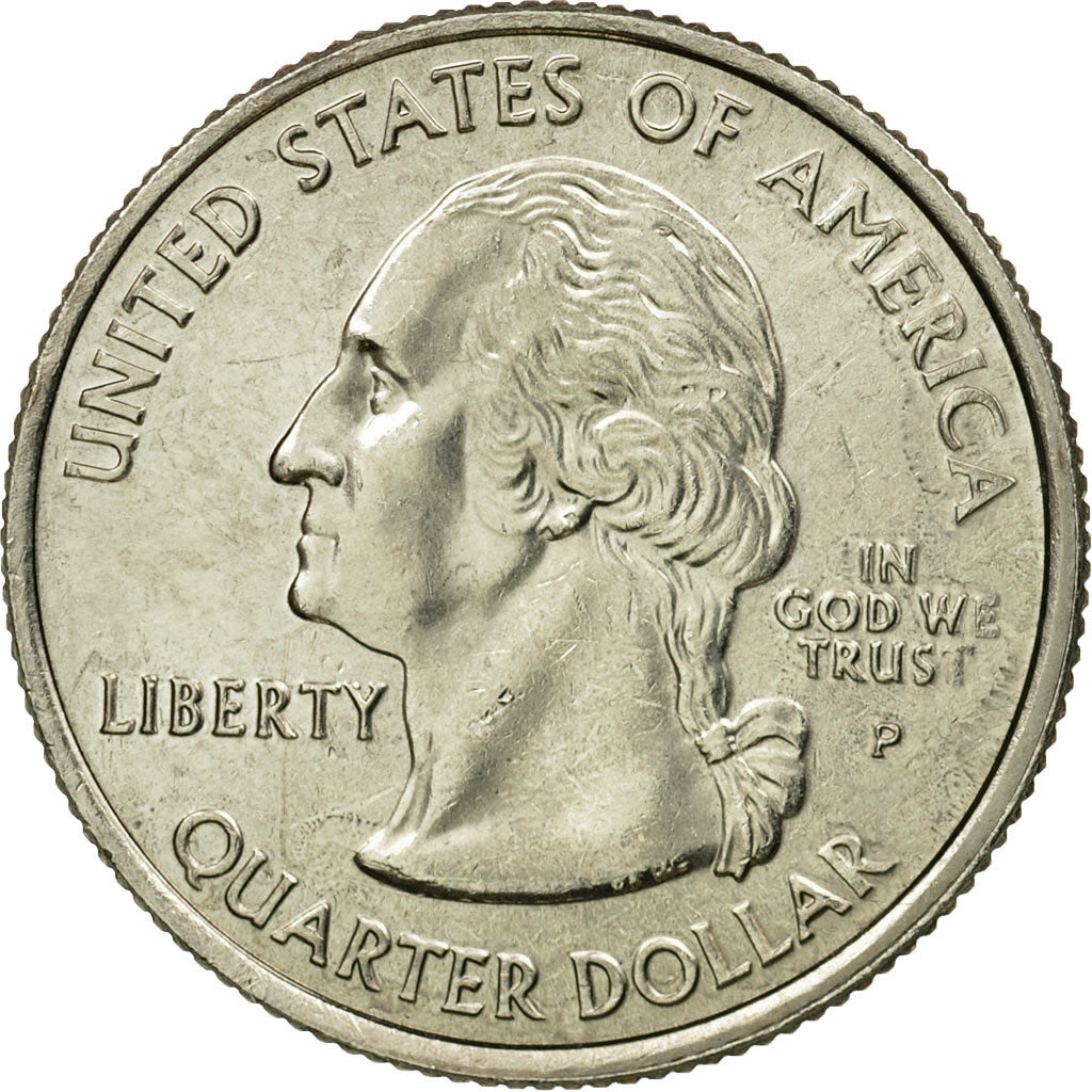 Coin, United States, Quarter, 2007, U.S. Mint, Philadelphia, MS(63)
