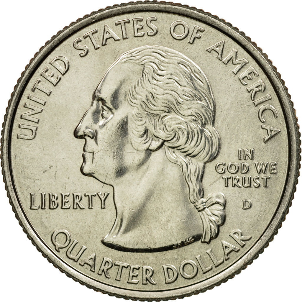 Coin, United States, Quarter, 2007, U.S. Mint, Denver, MS(63), Copper-Nickel