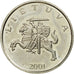 Coin, Lithuania, Litas, 2001, EF(40-45), Copper-nickel, KM:111