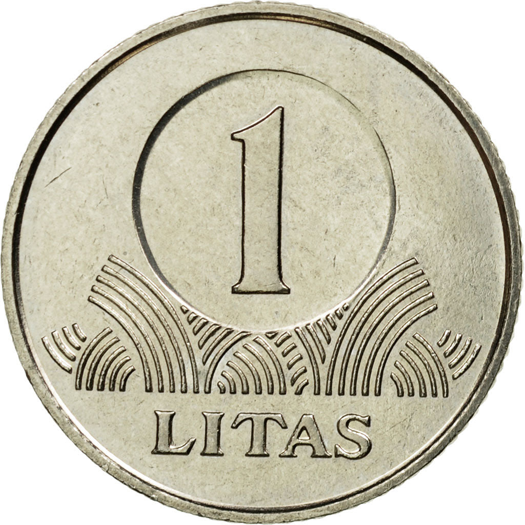 Münze, Lithuania, Litas, 2001, SS, Copper-nickel, KM:111