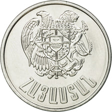 Coin, Armenia, 10 Dram, 1994, AU(55-58), Aluminum, KM:58