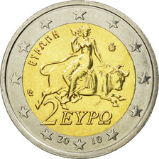 Greece, 2 Euro, 2010, AU(55-58), Bi-Metallic, KM:215