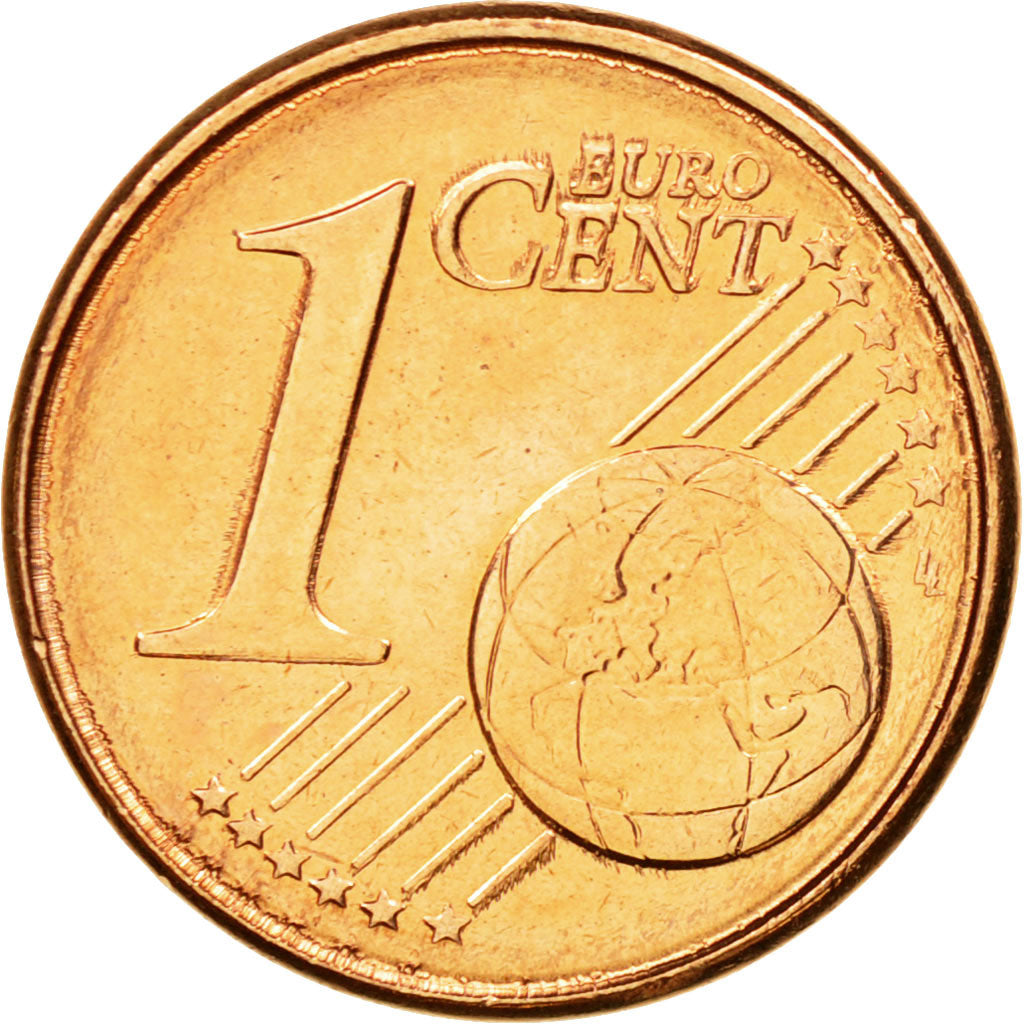 Greece, Euro Cent, 2010, MS(63), Copper Plated Steel, KM:181