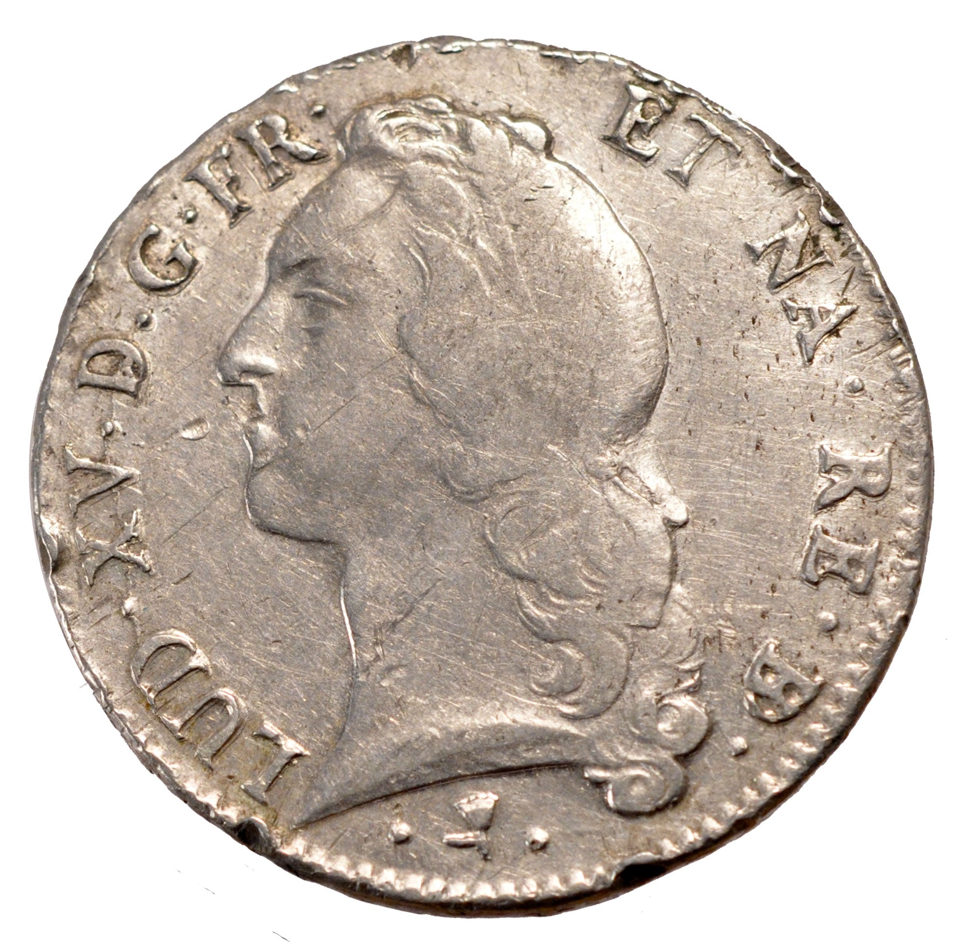 FRANCE, Écu de Béarn au bandeau, ECU, 1769, Pau, KM #518, VF(30-35), Silver, Ga.