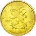 Finlandia, 10 Euro Cent, 2011, Vantaa, MS(63), Mosiądz, KM:126