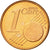 Finlandia, Euro Cent, 2011, SC, Cobre chapado en acero, KM:98