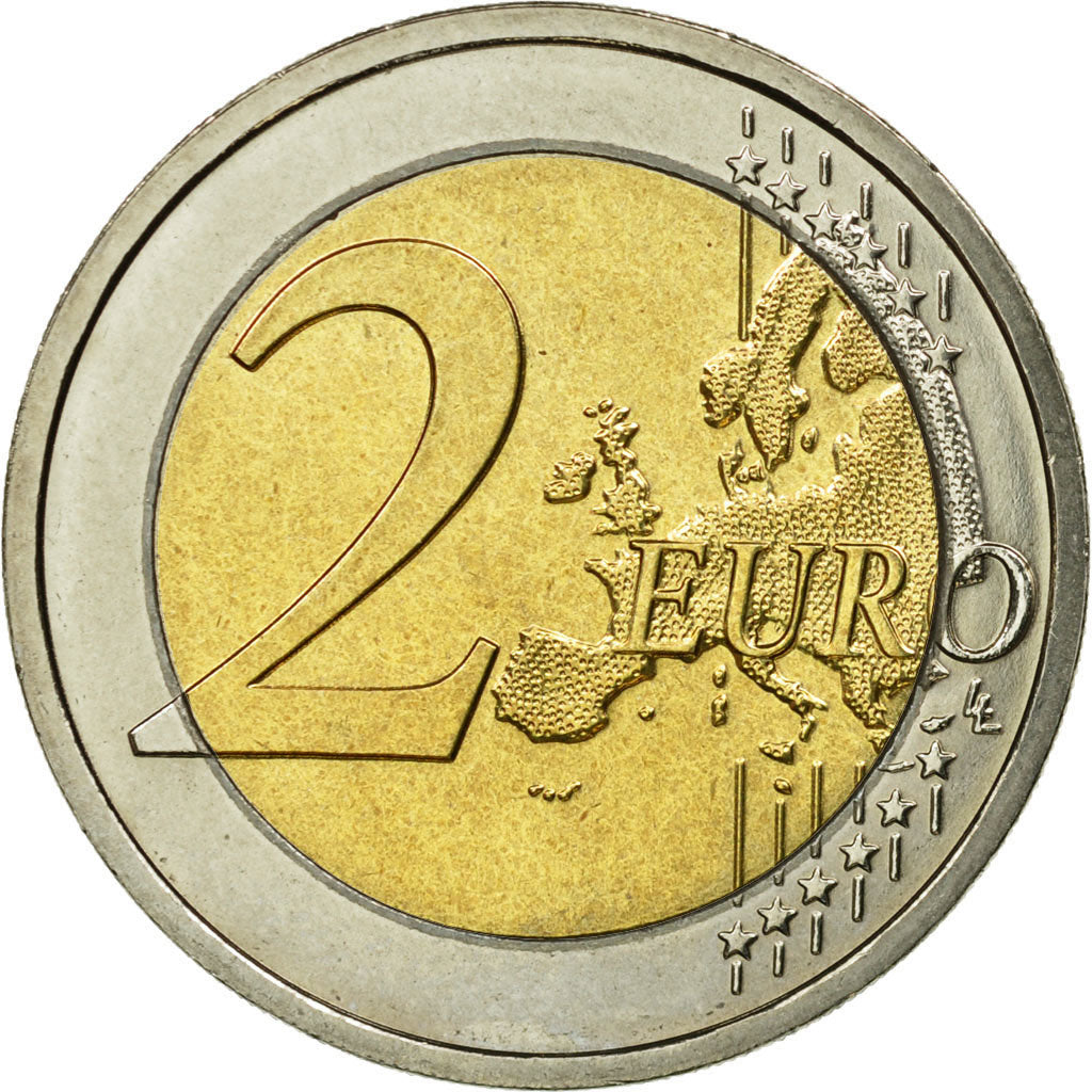 IRELAND REPUBLIC, 2 Euro, 2011, MS(63), Bi-Metallic, KM:51
