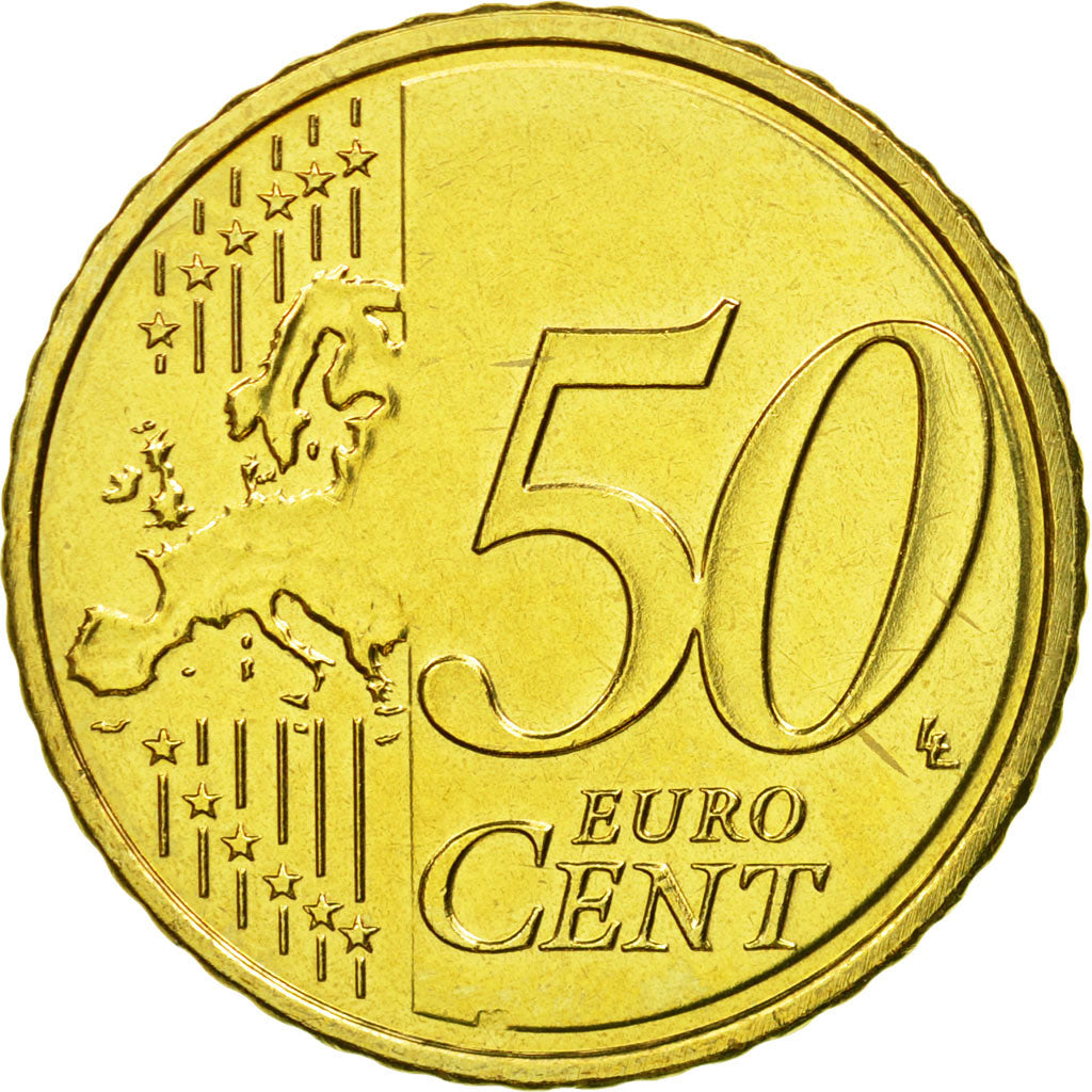 Luxembourg, 50 Euro Cent, 2011, MS(63), Brass, KM:91