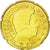 Luxemburg, 20 Euro Cent, 2011, UNZ, Messing, KM:90