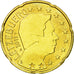 Luxemburg, 20 Euro Cent, 2011, UNC-, Tin, KM:90