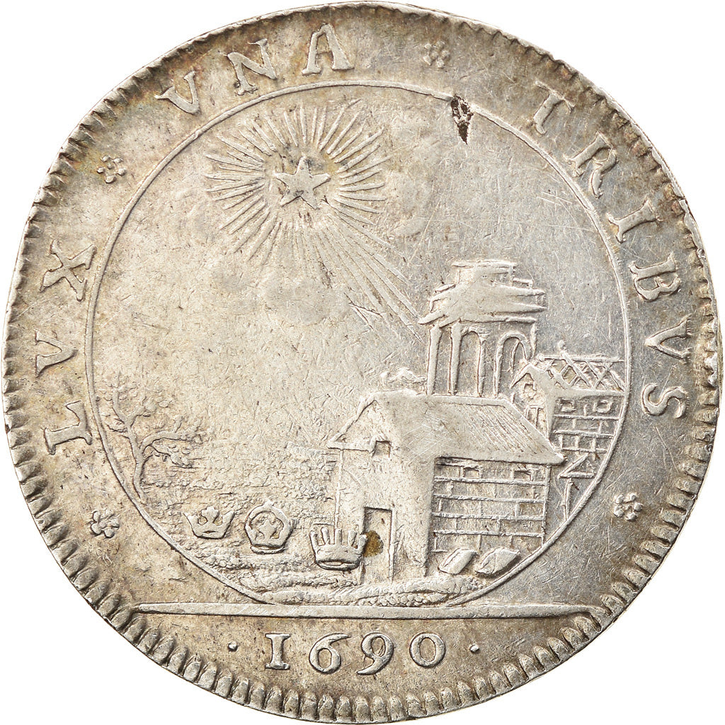 France, Token, Anne-Marie-Christine de Bavière, History, 1690, EF(40-45)