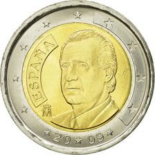 Spain, 2 Euro, 2009, AU(55-58), Bi-Metallic, KM:1074