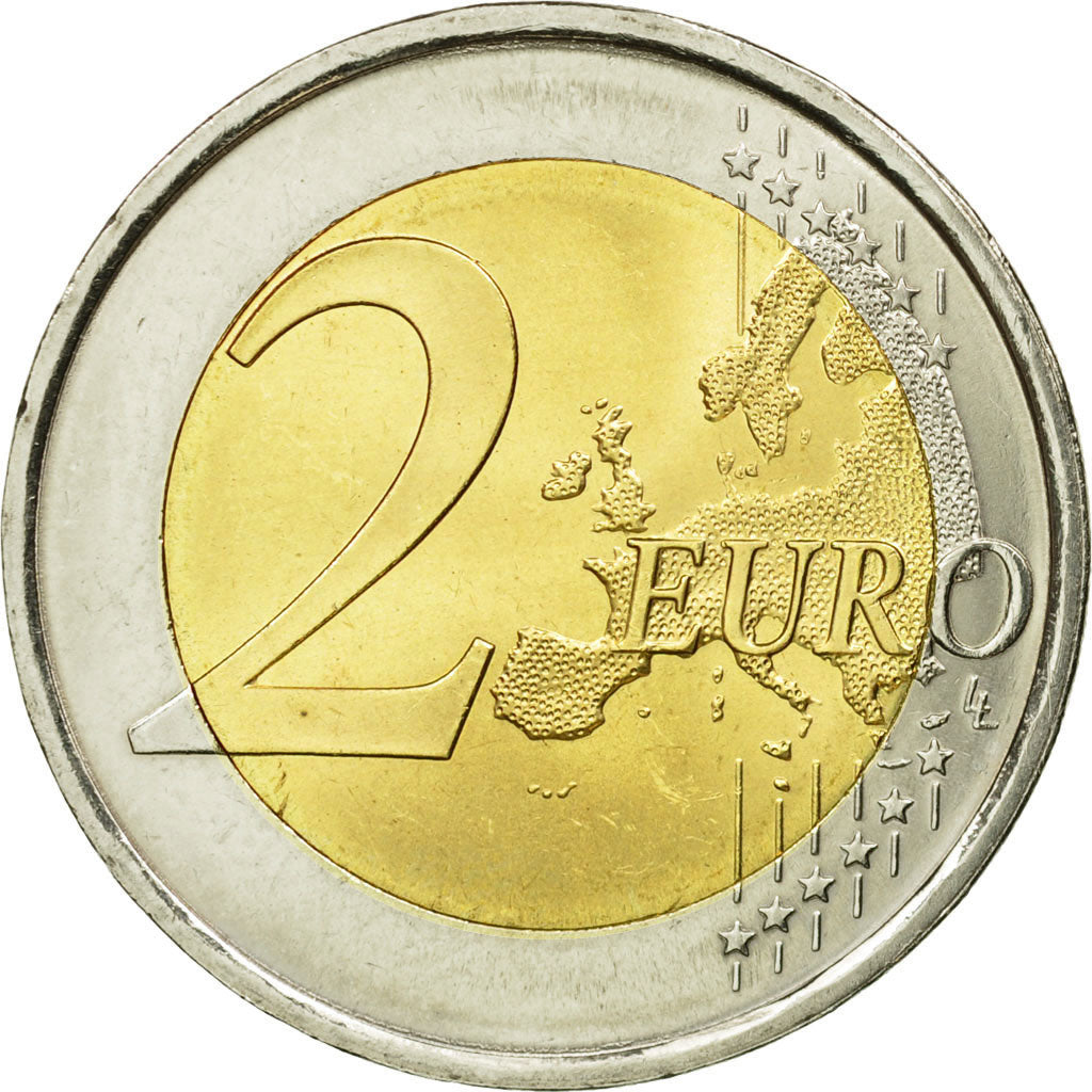 Spain, 2 Euro, 2009, AU(55-58), Bi-Metallic, KM:1074