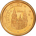Spain, Euro Cent, 2009, AU(55-58), Copper Plated Steel, KM:1040
