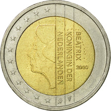 Netherlands, 2 Euro, 2000, EF(40-45), Bi-Metallic, KM:241