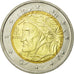 Italy, 2 Euro, 2010, AU(55-58), Bi-Metallic, KM:251