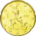 Italia, 20 Euro Cent, 2010, SPL, Ottone, KM:248