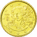 Italia, 10 Euro Cent, 2010, SC, Latón, KM:247