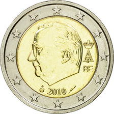 Belgium, 2 Euro, 2010, MS(63), Bi-Metallic, KM:281