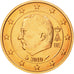 Belgien, 2 Euro Cent, 2010, UNZ, Copper Plated Steel, KM:275