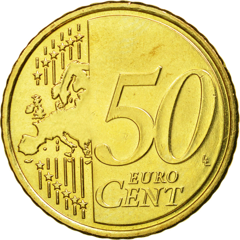 Cyprus, 50 Euro Cent, 2008, PR, Tin, KM:83