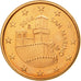 San Marino, 5 Euro Cent, 2006, SUP, Copper Plated Steel, KM:442