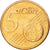 Frankrijk, 5 Euro Cent, 2010, UNC-, Copper Plated Steel, Gadoury:3., KM:1284
