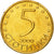 Monnaie, Bulgarie, 5 Stotinki, 2000, SUP, Brass plated steel, KM:239a