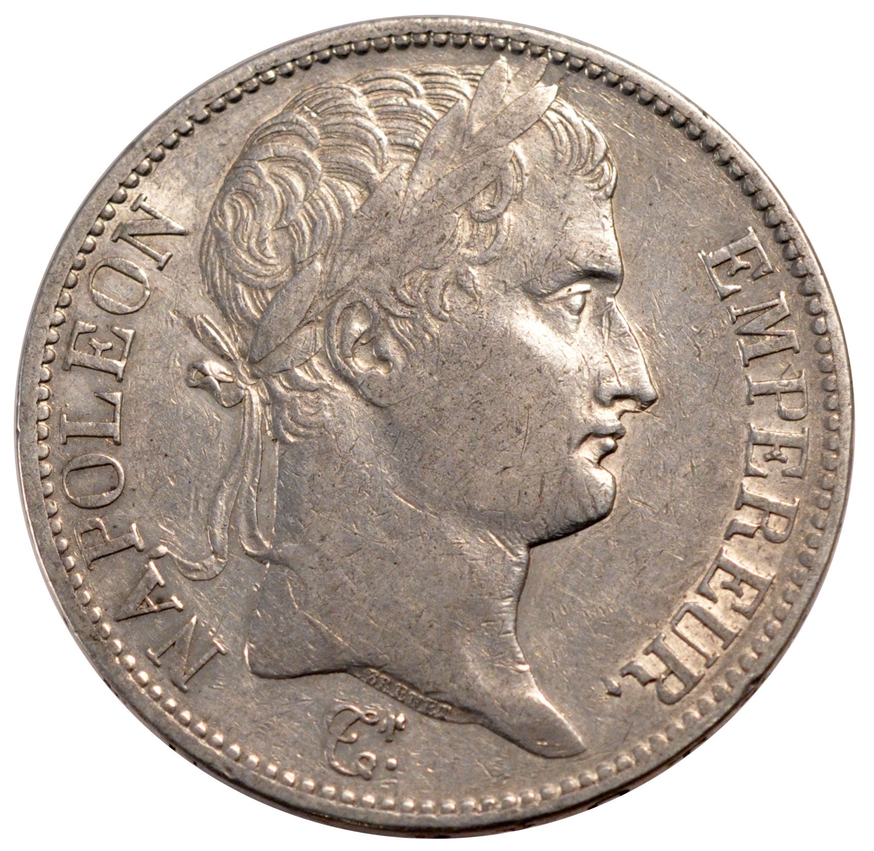 Premier Empire, 5 Francs au revers Empire