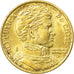 Coin, Chile, 10 Pesos, 1992, Santiago, AU(55-58), Aluminum-Bronze, KM:228.2