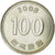 Münze, KOREA-SOUTH, 100 Won, 2008, VZ, Copper-nickel, KM:35.2