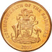 Münze, Bahamas, Elizabeth II, Cent, 2006, VZ, Copper Plated Zinc, KM:218.1