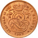 Coin, Belgium, Leopold II, 2 Centimes, 1909, AU(55-58), Copper, KM:35.1