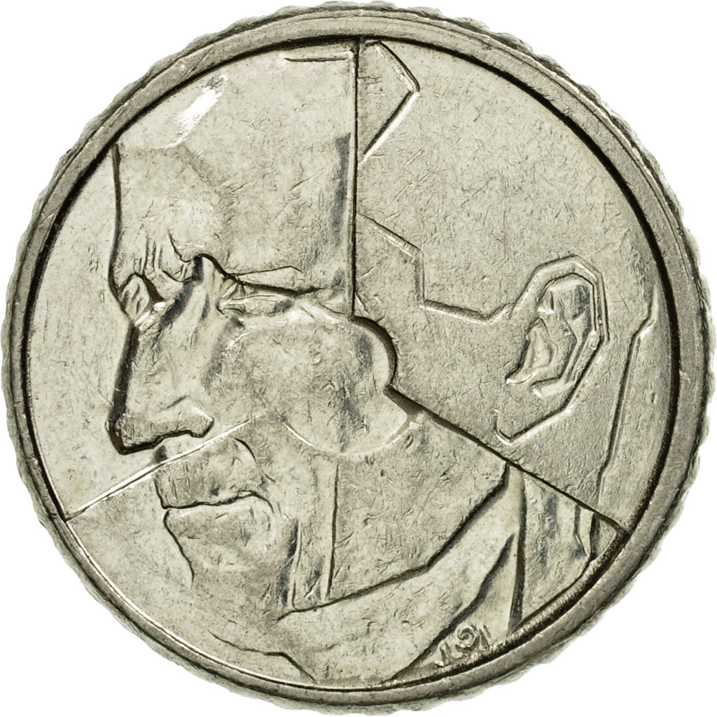 Münze, Belgien, Baudouin I, 50 Francs, 50 Frank, 1989, Brussels, Belgium, SS