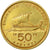 Moneta, Grecja, 50 Drachmes, 1998, EF(40-45), Aluminium-Brąz, KM:147