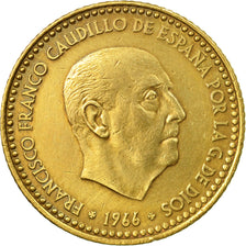 Coin, Spain, Francisco Franco, caudillo, Peseta, 1975, EF(40-45)