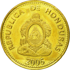 Coin, Honduras, 10 Centavos, 2006, AU(55-58), Brass, KM:76.4